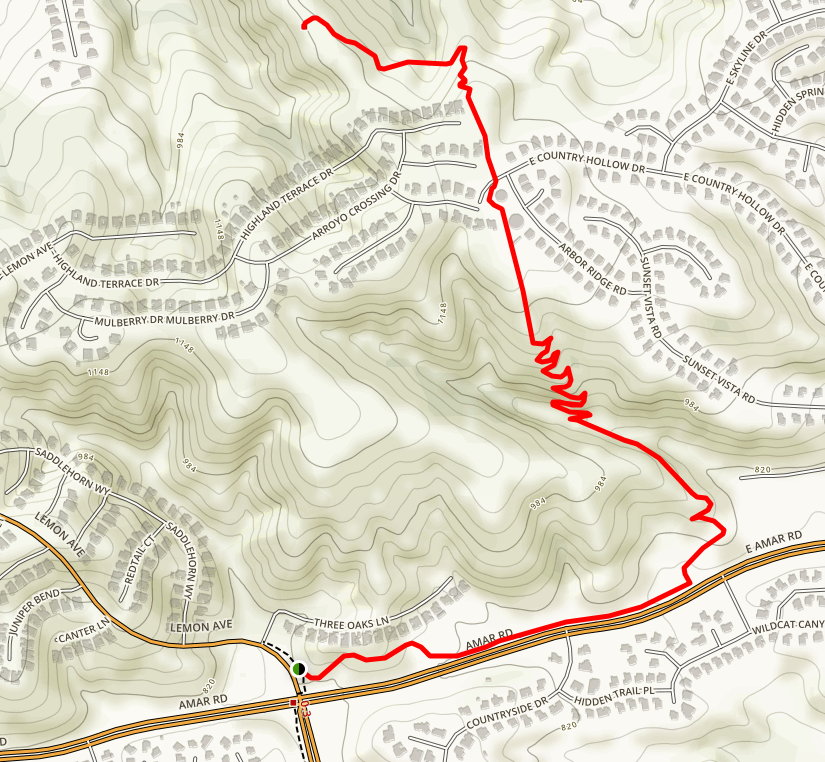 altrails schabarum trail map