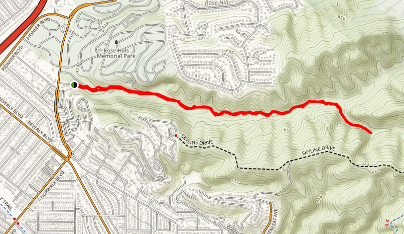 alltrails sycamore canyon trail maps